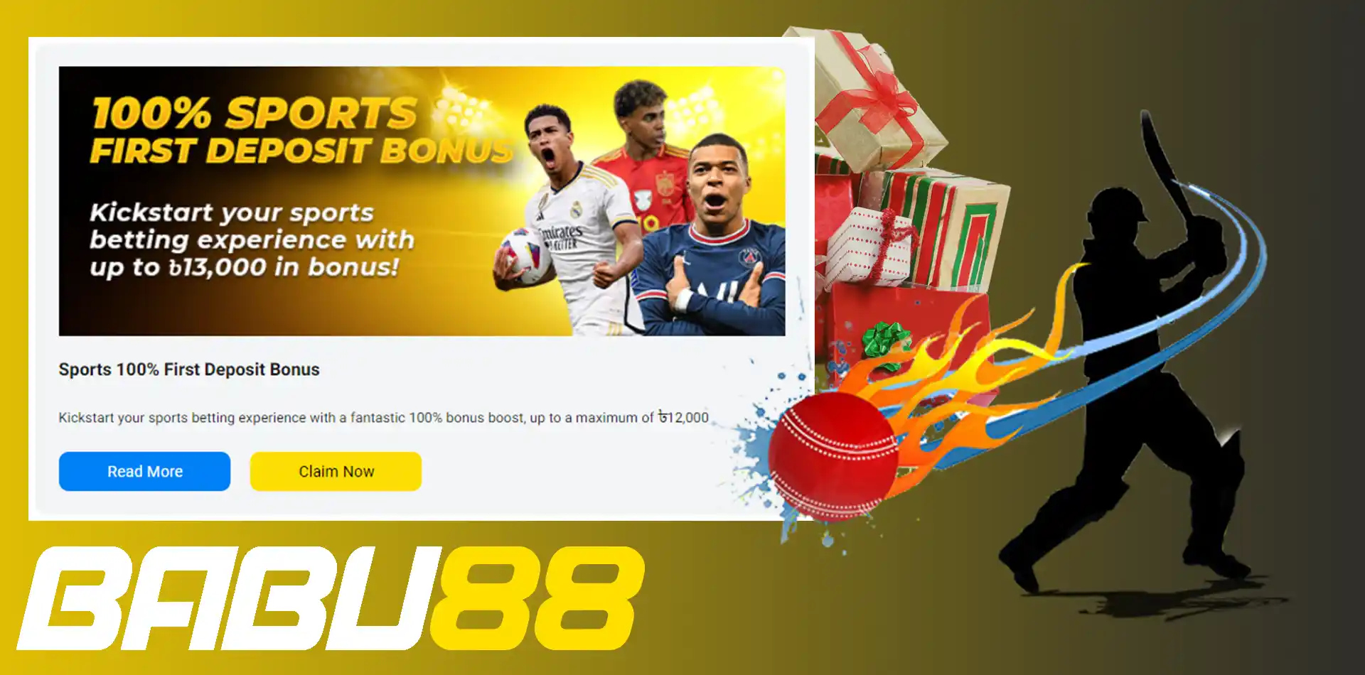 Get a welcome deposit bonus and bet on cricket!